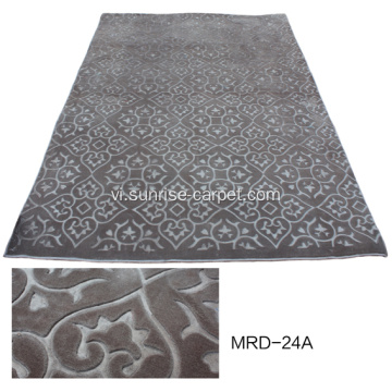 Thời trang Embossing Mink Carpet